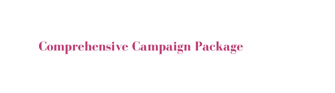 Comprehensive Campaign Package